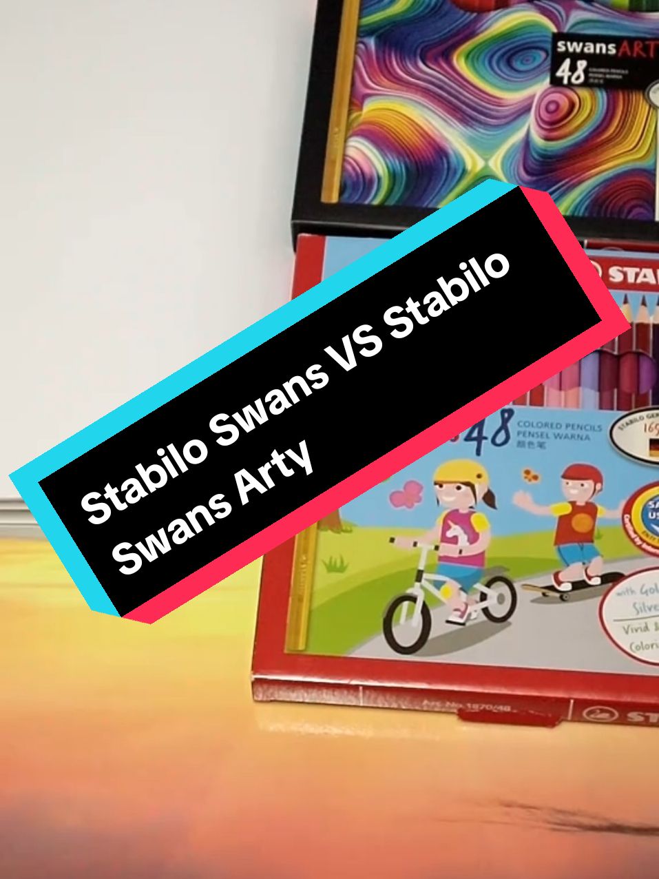 Beza Stabilo (Basic) dgn Stabilo Swans Arty #stabilo #swans #swansarty