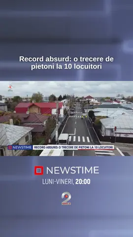 Locuitorii de pe o stradă din Râmnicu Sărat sunt exasperați de trecerile de pietoni: câte una pentru fiecare 10 oameni. ▪️Cine trece pe acolo nu-și explică de unde atâta exces de zel, mai ales că în zonă nu există nici școli, nici grădinițe sau stații de transport în comun. #newstime #kanald2 #recordabsurd #treceridepietoni #ramniculsarat 
