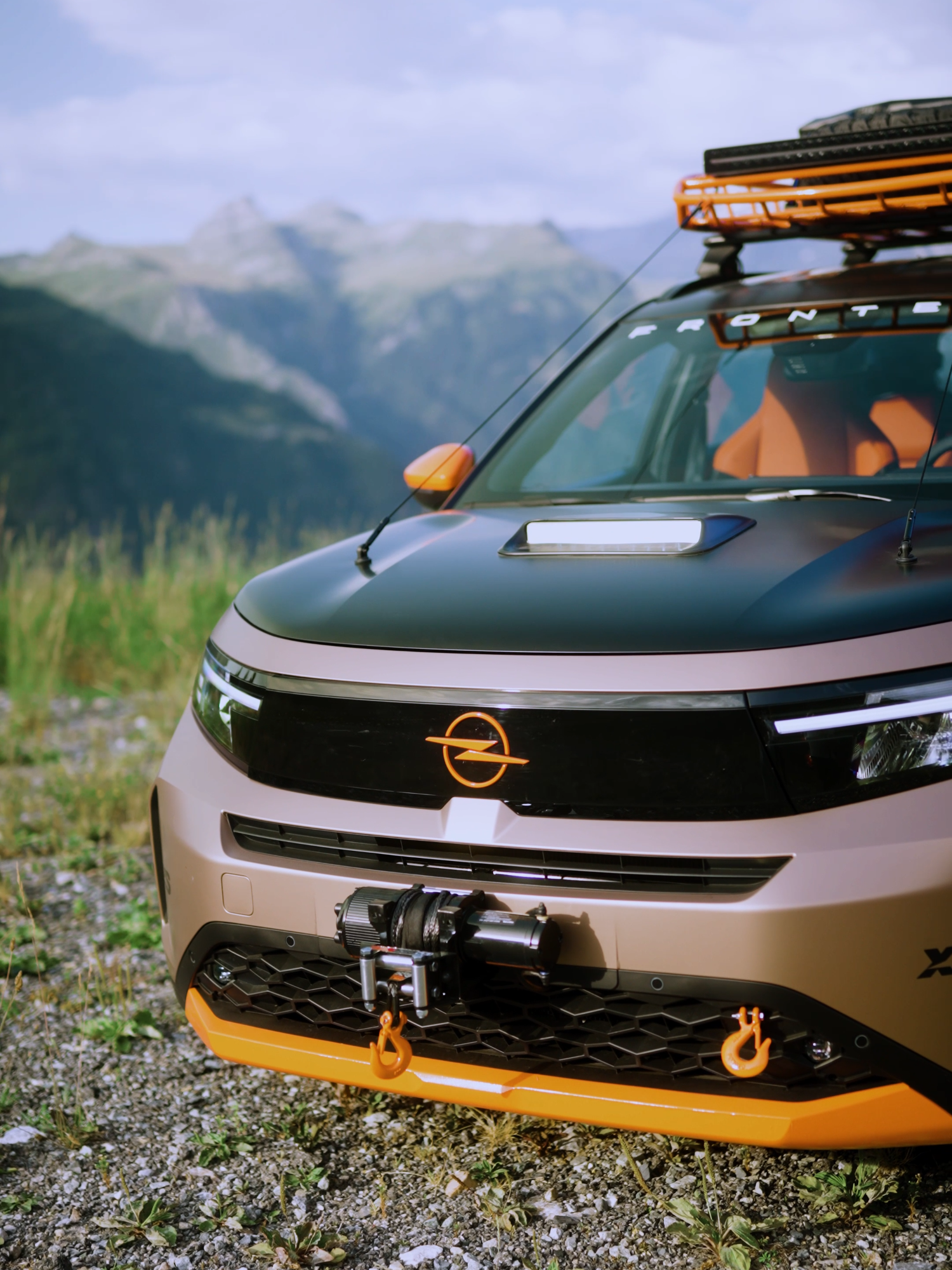 Roads? Where we're going, we don't need roads! Meet the Opel Frontera GRAVEL 💯⛰️​ #Opel #OpelFrontera #GravelMode​