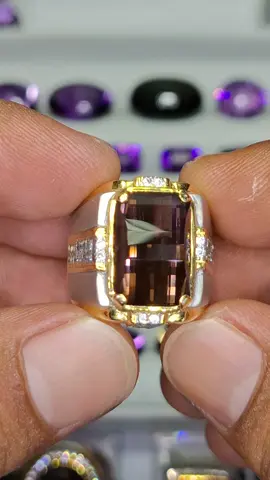 Pesanan Batu Bungur Ring Perak Handmade Selesai.. Info Pemesanan, silahkan Join Live/DM Admin #bungur #kecubungtanjungbintang  #batupermata #amethystquartz #ringperakhandmade 