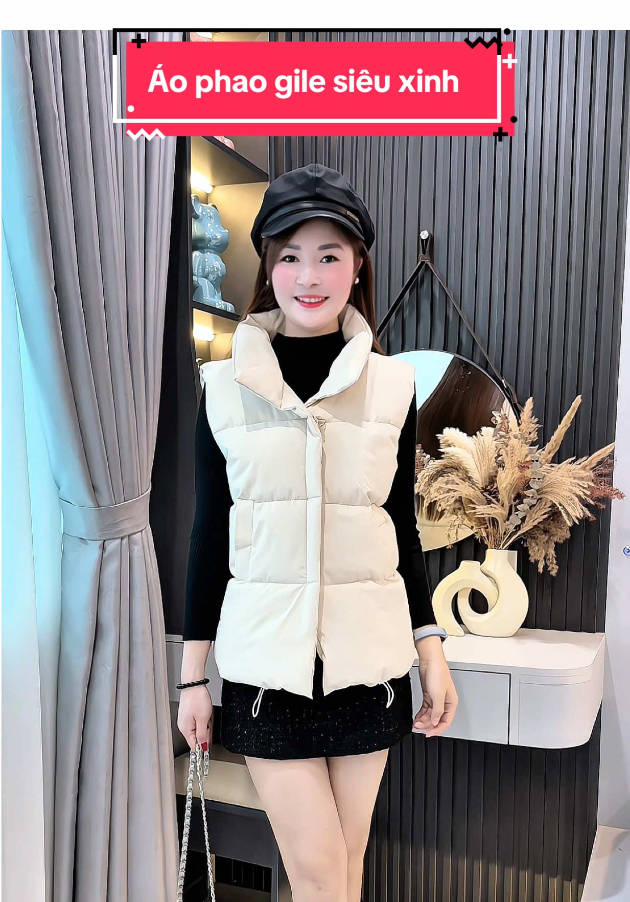 Áo phao gi lê siêu xinh siêu ấm giá hạt dẻ ❤️ #aophaogile #aophaogilenu #aophaonu #xuhuong #Dungonha 