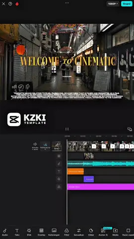 WELCOME TO CINEMATIC  #trendingvideos #aesthetic #capcutpioneer #pioneertemplate #capcut 