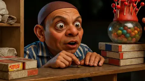 عندك شاى ام حسن-عادل امام فى فيلم المتسول