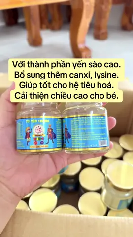 Yến chưng sẵn cho Bé 6gram yến tươi công khai dinh dưỡng thương hiệu HPNEST #yenchobe #yenchungchobe #yenchungsanchobe #yensaohongphat #yensaohpnest @Shop yến sào Ngọc Thuỷ  @Yến sào Khánh Hoà KINGNest 
