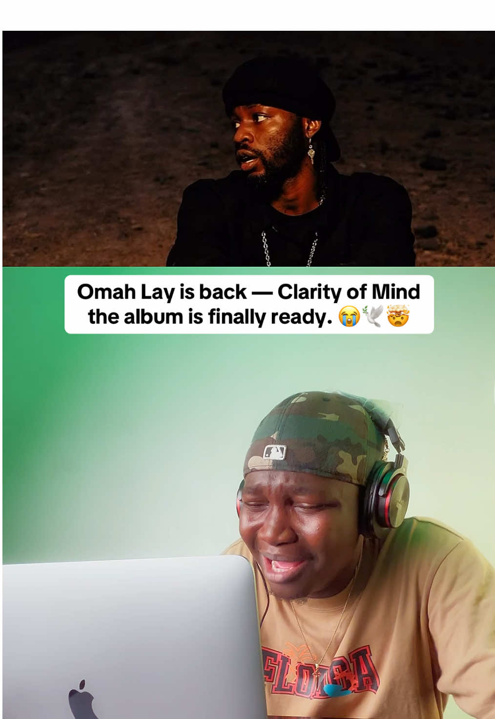 Omah Lay is back, and bro says Clarity of Mind is finally ready — we might be getting a masterpiece. #omahlay #clarityofmind #creatorsearchinsights #omahlaysoso #newmusic 