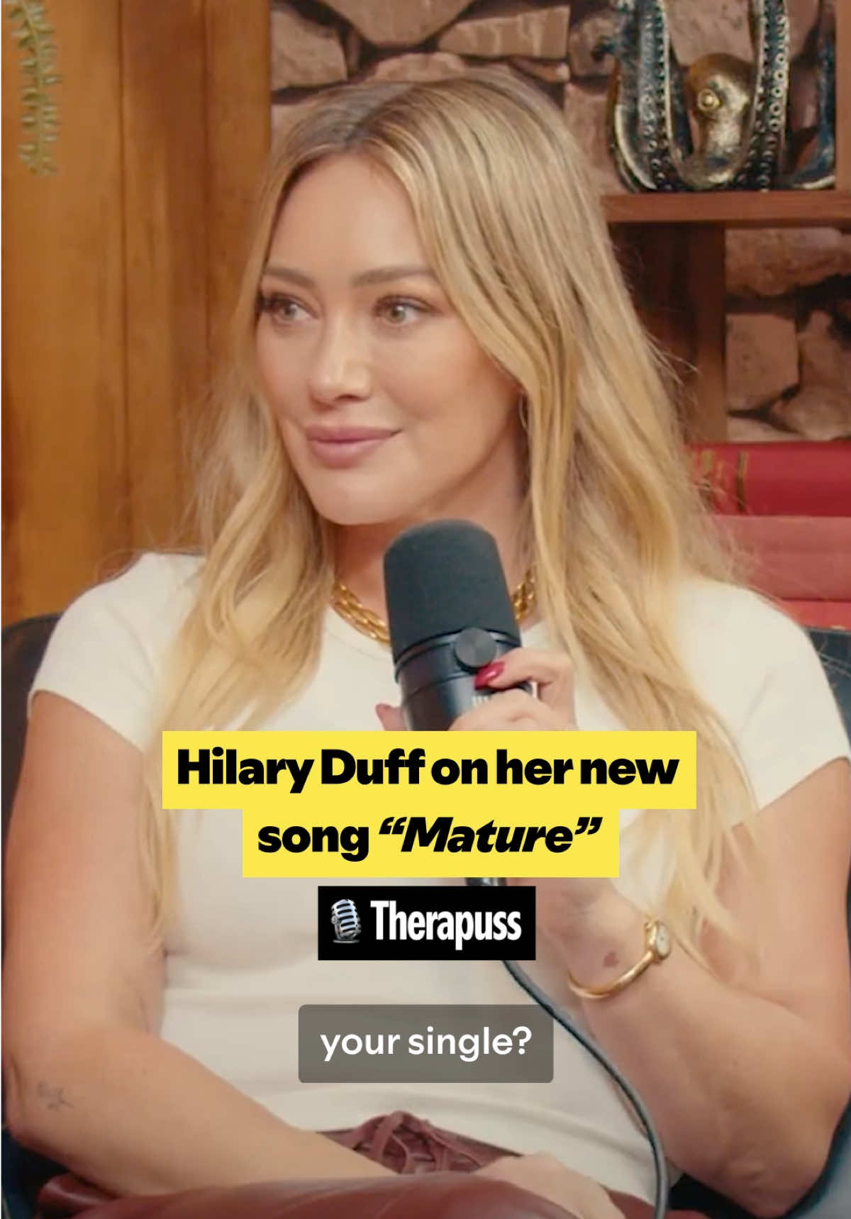 Music brings people together 💚 🎙️: 'Therapuss with Jake Shane' @Jake Shane #hilaryduff #mature #newmusic #jakeshane #spotifypodcasts