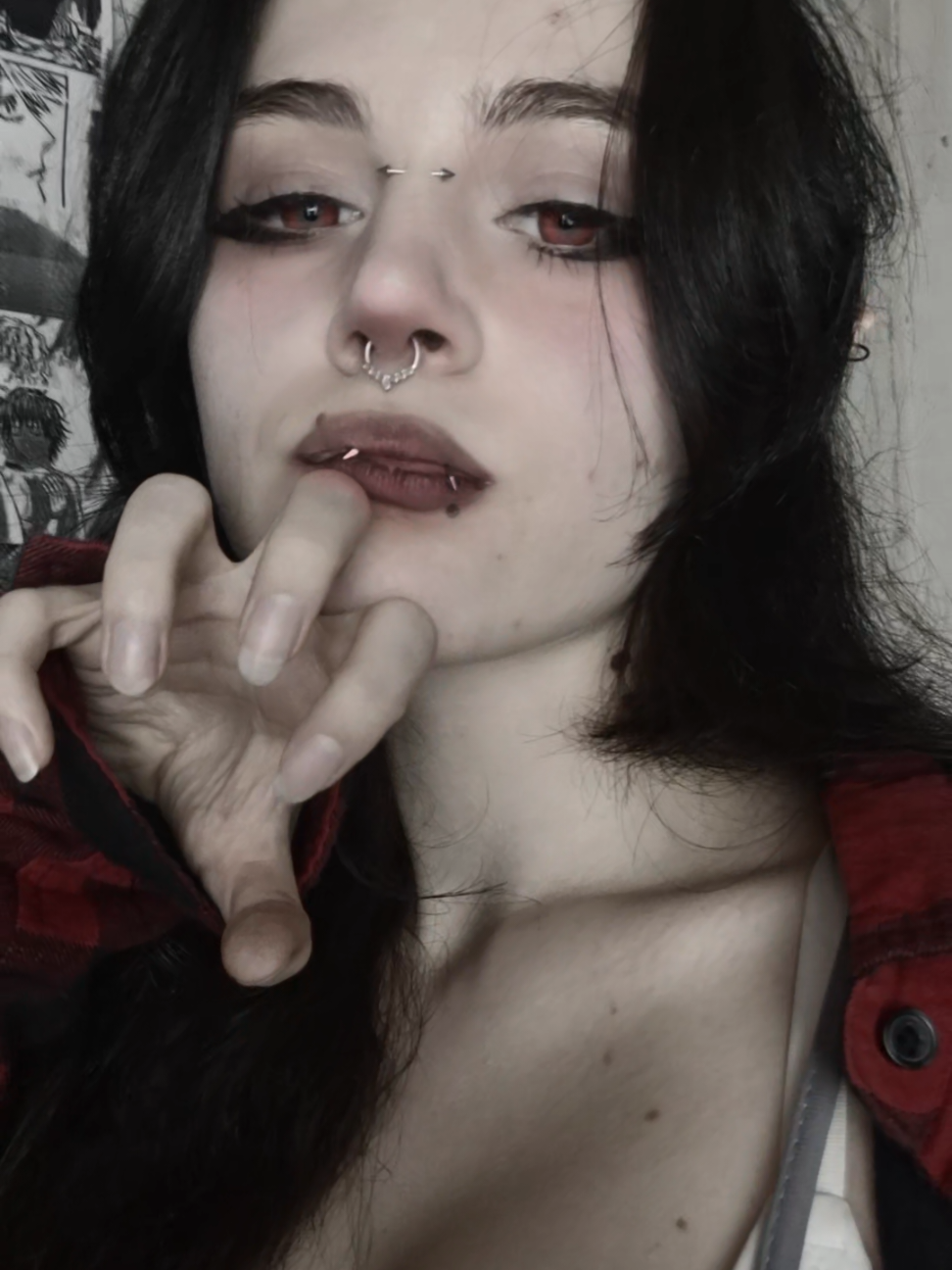 фоточки вечером в тгк:вилка блинн  #марселин #marselin #cosplayer #вампир 