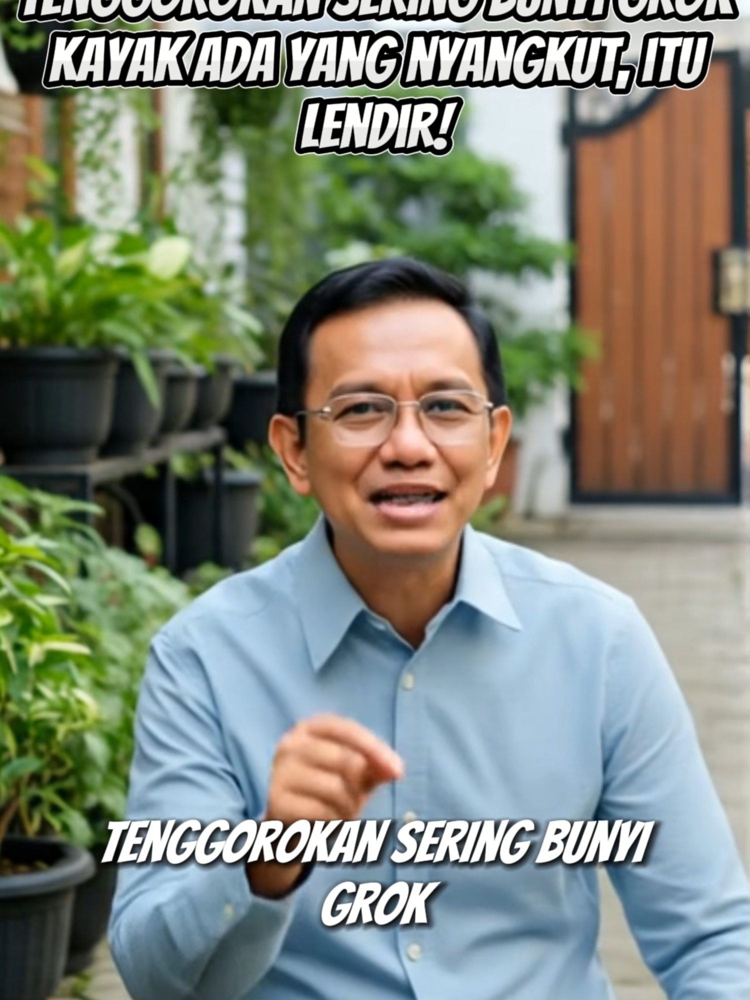 Tenggorokan sering bunyi grok kayak ada yang nyangkut, itu lendir! #batuk #batukberdahak #gurah #gurahherbal #herbalgurah