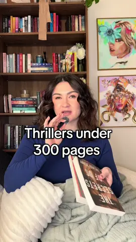 Quick, easy, fast paced thrillers for when you need a palette cleanser or something to help you get out of a reading slump #BookTok #bookrecs #thrillerbooks #psychologicalthriller #lucindaberry 