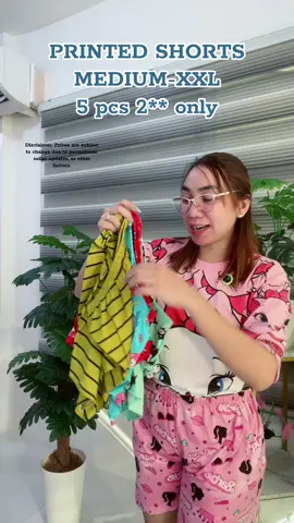 PRINTED SHORTS MEDIUM-XXL 5 pcs 2** only