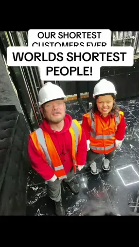 Worlds shortest people come into get their Grillz fitted! 