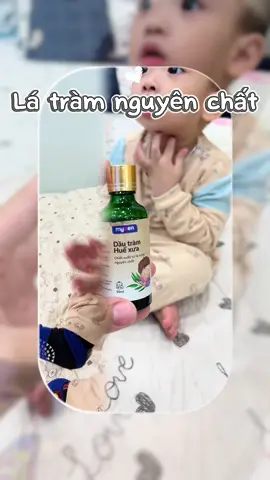 Dầu tràm thiên nhiên an toàn cho bé #dautram #tinhdautram #dautramhuexuamyxen #dautramhue #myxen 