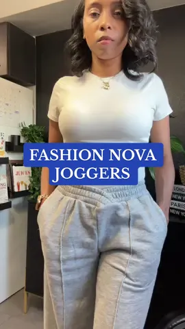 These @Fashion Nova cross over joggers are about to get worn out! 😍  #joggers #fashionnova #fashion #loungewear #tiktokshopblackfriday 