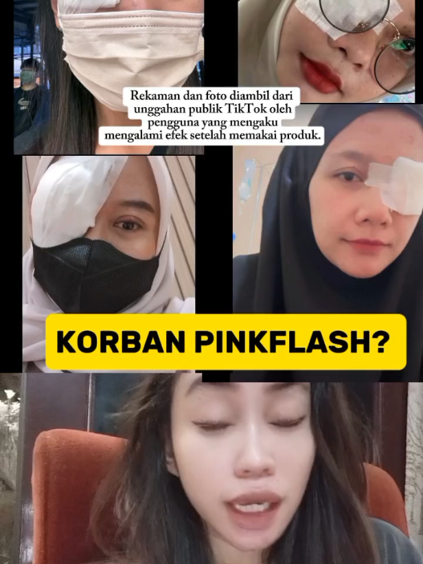 KASUS EYESHADOW PINKFLASH #pinkflash #fyp #viral 