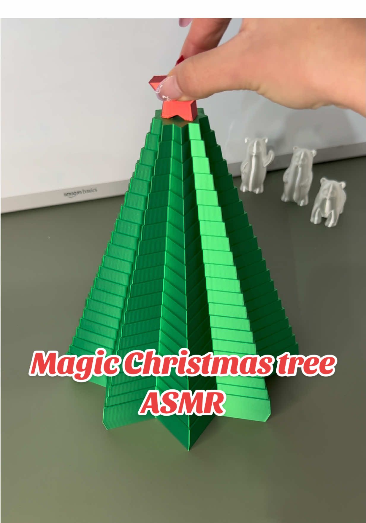 The magic of Christmas 🎄 Chill guys, it's Christmas 😌 #asmr #bambulab #3dprinter #christmasdecor 