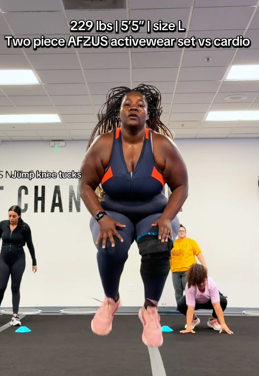 No rolling, comfy, breathable. Straight crushing it 💪🏾💪🏾💪🏾 @AFZ US #afzus #tiktokshopblackfriday #tiktokshopcreatorpicks #activewear #gymclothes 