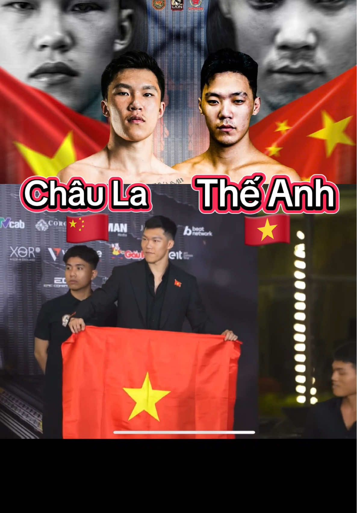TRẬN 6 | MMA PRO HẠNG 68KG Hà Thế Annh vs Châu La Cơn địa chấn khép lại LC28 sẽ là màn so găng tiếp theo giữa hai đại diện Việt Nam và Trung Quốc: 🇻🇳 Ở lần thượng đài gần nhất ở LC24, Hà Thế Anh đã từng cùng đồng đội đem về vinh quang khi hạ gục bộ đôi Trung Quốc ở thể thức MMA Duo. Trận thượng đài tại LC28 sẽ là tiếng gầm tái khẳng định vị thế cá nhân của tay đấm Raptor MMA sau chiến thắng đầu tiên trên võ đài LION cách đây hơn 2 năm. 🇨🇳 Thử thách đối diện là Châu La - một trong những vị khách quốc tế có “xuất thân” khủng nhất từng góp mặt tại LION Championship. Với tỉ lệ kết liễu tuyệt đối 100%, bảo toàn con số này là nhiệm vụ tối thượng mà cao thủ của Enbo Fight Club sẽ phải hoàn thành trước khi rời khỏi Việt Nam. 🗓 LION Championship 28 | 08.11.2025 📍 Quảng trường Corona Resort & Casino Phú Quốc #phatdatmma23 #mma #lc28 #lionchampionship28 #NationalPride 
