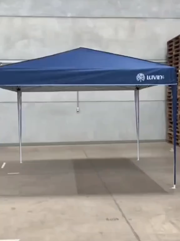 Monte seu refúgio na praia em 1 minuto! Gazebo Sanfonado 3x3. 🏖️ LINK NA BIOOO #fyp #praia #camping #AfiliadosMeli #tendasanfonada