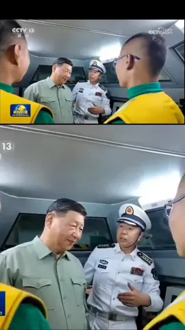 🇨🇳| Chủ tịch Trung Quốc Tập Cận Bình test EMALS trên tàu sân bay Phúc Kiến#xh #viral #trungquoc 
