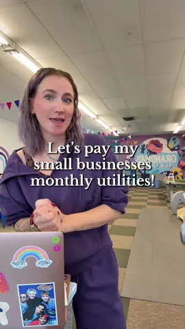 My least favorite day of the month 😆  Let’s pay my bills! #grandmasplayroom #indoorplayground #smallbusinessowner 