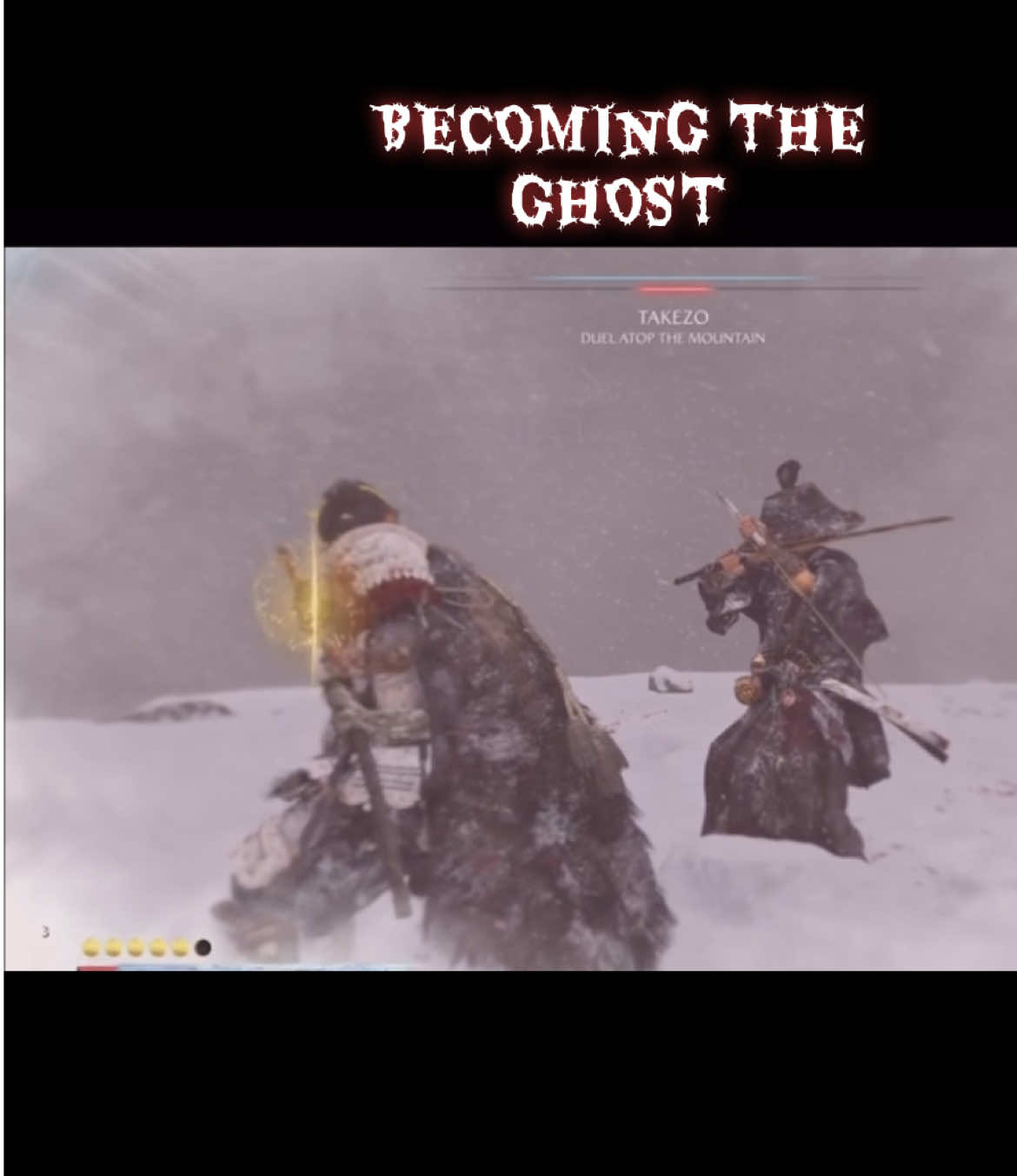 Not gonna lie it took me a while to defeat This guy. Best weapon of choice in my opinion is your katana. #milz1724 #ghostofyotei 