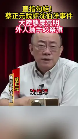 #郭正亮頻道 #沈柏洋 #蔡正元 #祭旗 #黑熊學院 