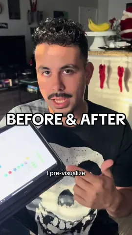 from pre-vis to execution! this is how I pre light and block my scenes. 🎬 #cinematography #cinematographer #cinematographytips 