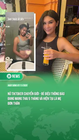 BÉ ĐIỆU THÔNG BÁO ĐANG MANG THAI #tiktoknews #theanh28 #theanh28news 