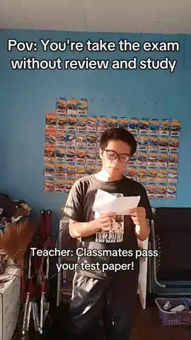 pov: you're take the exam without review and study #fyp #meme #schoollife #viral 