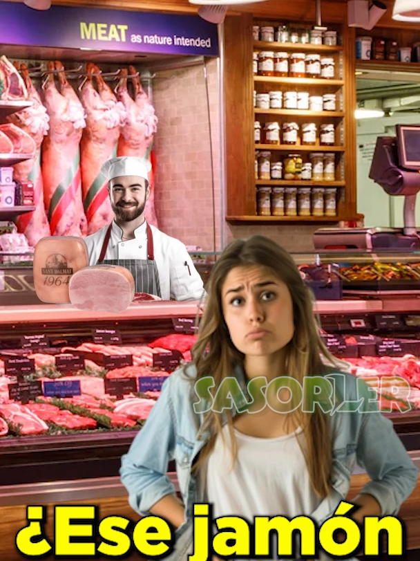 ¿ESE JAMON ES PROCESADO...?🐷 #meme #humor #español #fyp #viral #foryou #parati