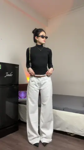 Mặc cái quần tự dưng lại lãi cái thắt eo hí @Tiktik Viet Nam #outfit 