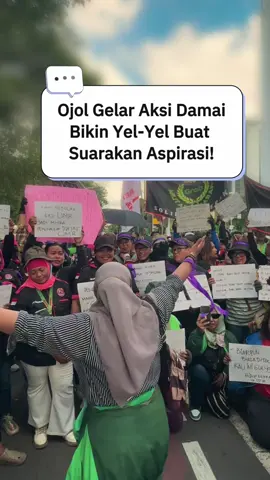 Viral!! Aksi Damai Demo Ojol 711 Di Istana Negara 17 November 2025 “Bikin Yel Yel Buat Suarakan Aspirasi!” - - - #demo #ojol #ojekonline #fyp #virall 