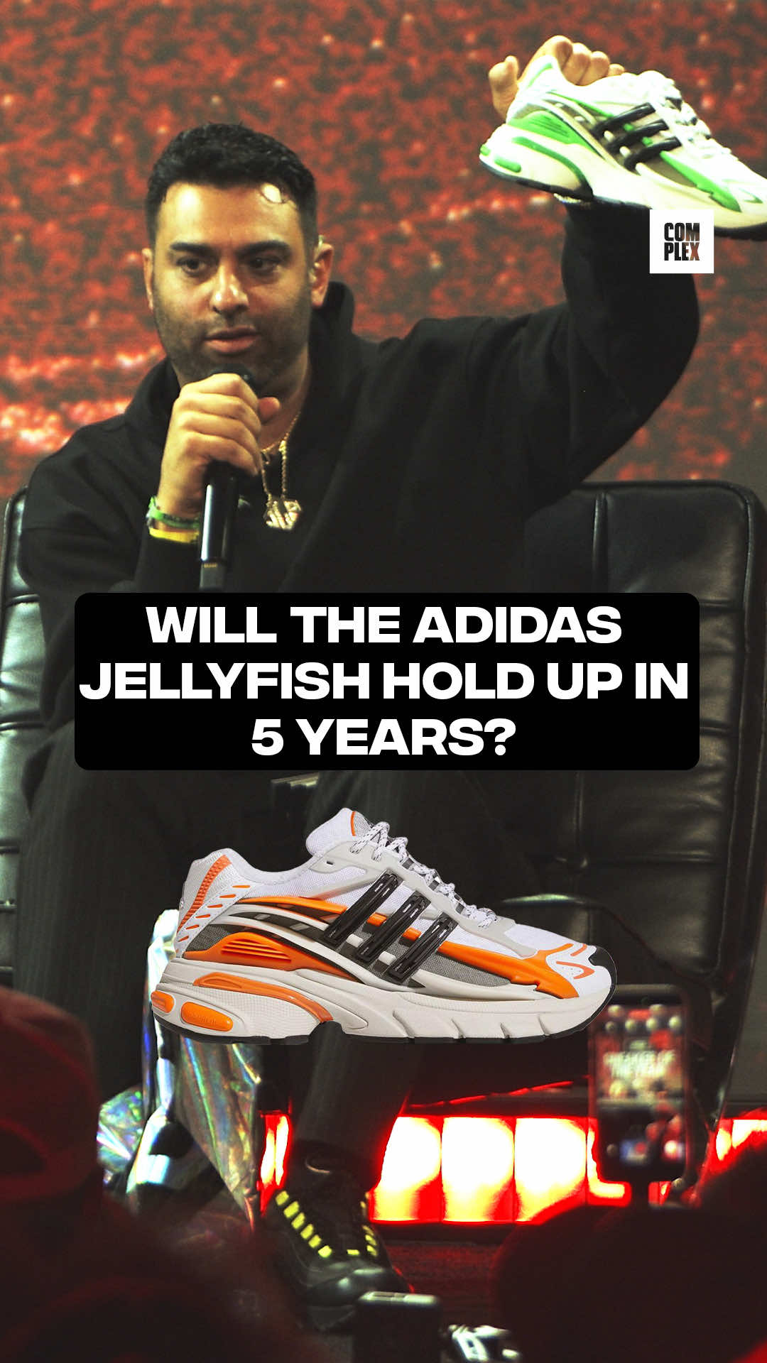 The Pharrell x Adidas Adistar Jellyfish made waves this year, landing at No. 4 on our Sneaker of the Year list, but @upscale_vandal thinks it deserves more love. In 5 years, does the silhouette sink or swim? Powered by @jdsportsus  LINK IN BIO TO WATCH 🔗