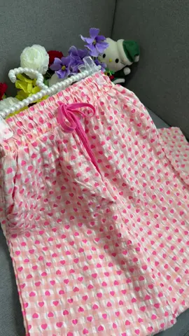 Quần suông nữ hoạ tiết trái tim. Quần nữ ống rộng.#quan #quần #quanongrong #quanongsuong #quandep 