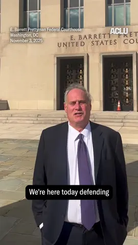 President Trump's unprecedented effort to stop people from seeking asylum in the U.S. is illegal and puts lives in danger. We were in court this week challenging his proclamation that denies protections for asylum seekers Congress has clearly granted.