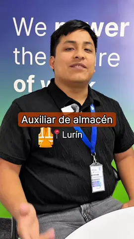 📦 Postula como Auxiliar de Almacén para Lurín ✅ Requisitos: • 🕐 Disponibilidad para trabajar en turnos rotativos. • 💪 Disposición para trasladar productos en transpaleta. • 📆 Disponibilidad para trabajar por campaña. 🎁 Beneficios: • 💵 Sueldo acorde al mercado. • 🚍 S/ 310 por bono de movilidad. • 📈 S/ 200 por bono de asistencia. • ⭐ S/ 100 por asistencia perfecta. • 🕔 Bono adicional según el turno. 📩 Envía tu CV al 908 875 958 o postula desde el link en nuestro perfil, opción “Industriales” #almaceneros #auxiliardealmacen #industrial #trabajoperu #empleo 