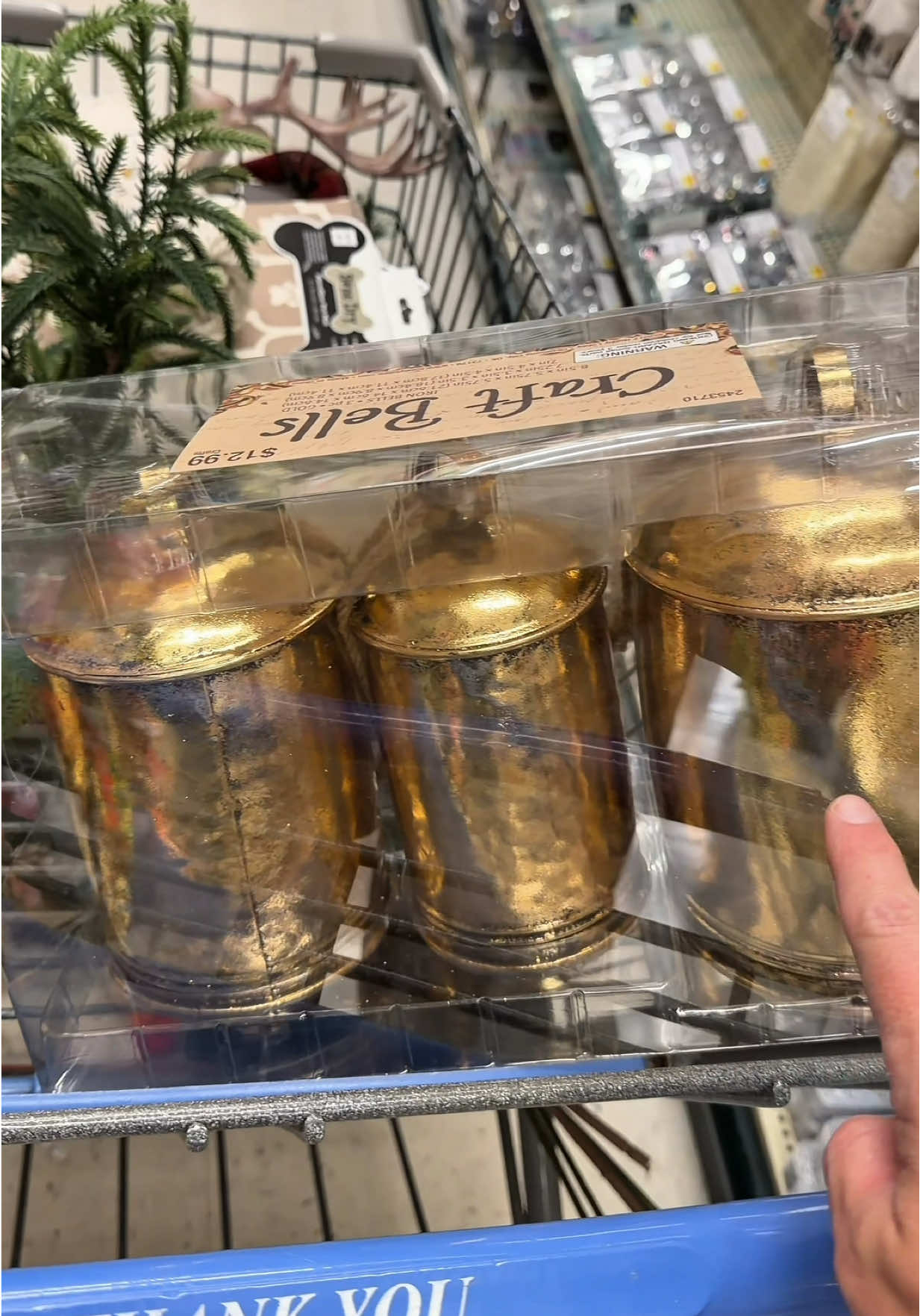 Found these bells in the craft section at Hob Lob! 