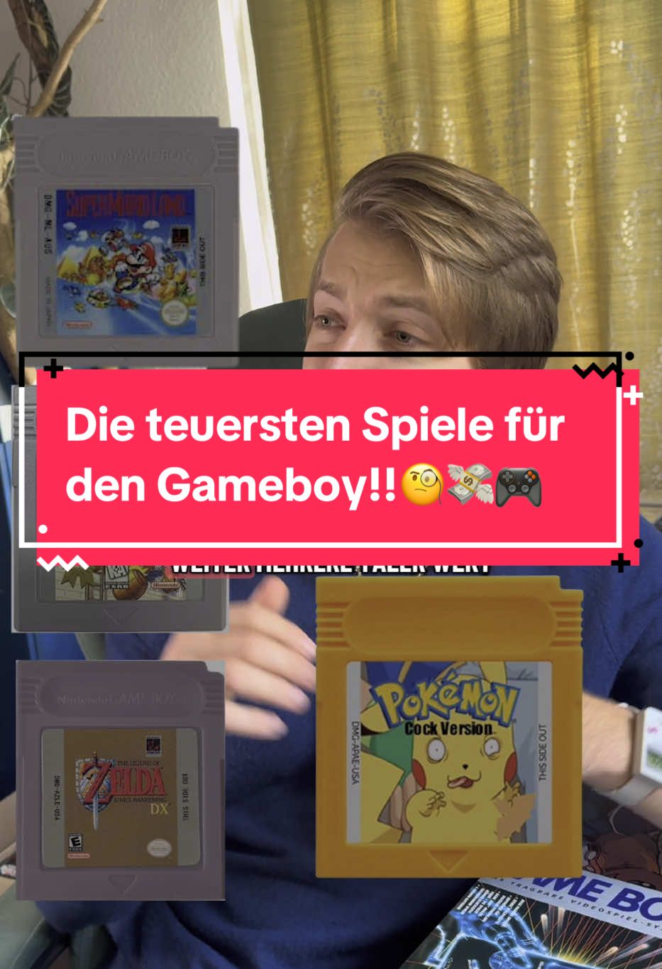 Hast du auch noch alte Gameboy Spiele?🤔 #pokemon #gameboy #sammeln #wertvoll #ebay 