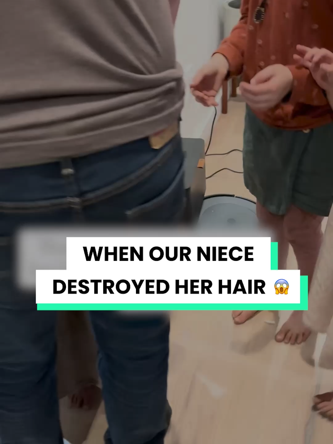 This is a universal childhood experience 😅 @hollymellissamae #hairfail #badhairday #haircut #funnykid #kidfail