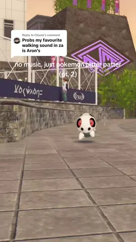 Replying to @Cloudz  aron's walking sound is music to my ears 😭💗 #pokemonza #pokemonlegendsza #pokemonasmr #pokemontiktok #pokemoncommunity 