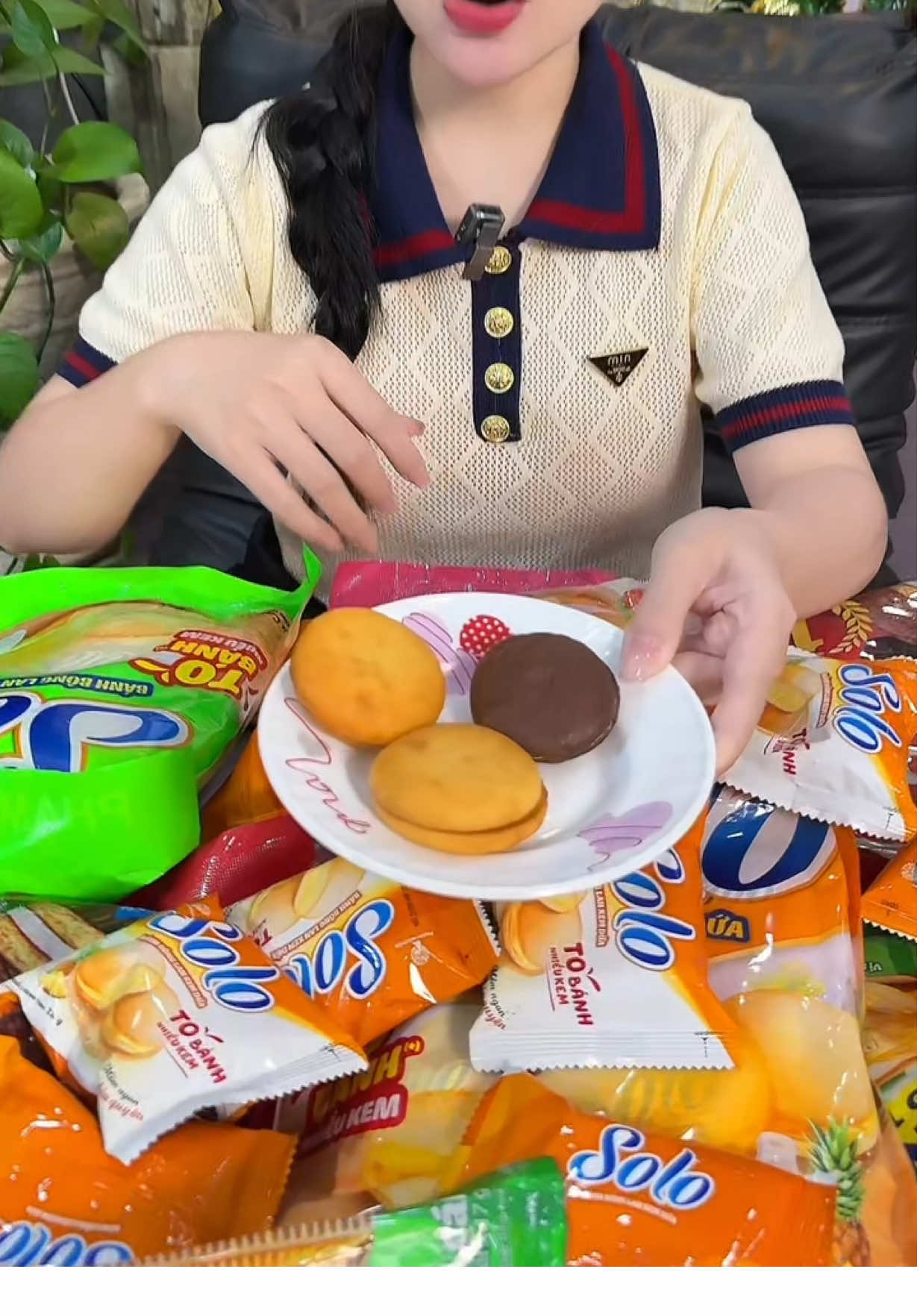 Bánh bông lan kem mix vị chocopie #bonglan #banhbonglan #xuhuong #doanvat  @Thủy Bi  @Thủy Bi 