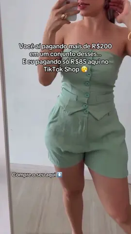 Conjunto tomara que caia #alfaiatariafeminina #modafeminina #conjuntofeminino #conjuntotomaraquecaia #tomaraquecaia 