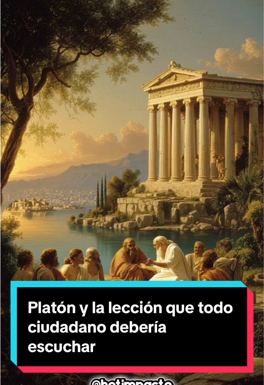 🏛️ Un alumno le dijo a Platón: “No me interesa la política.” Y el maestro le respondió con una verdad que sigue doliendo siglos después. 💬 Comenta “razón” si crees que el cambio empieza contigo. ❤️ Dale me gusta, 📤 compártelo y 📌 guárdalo si piensas que el silencio también es una elección. ⚡ Sígueme en Hotimpacto, donde el pensamiento antiguo forma ciudadanos del alma.#hotimpacto #estoicismo #platon 