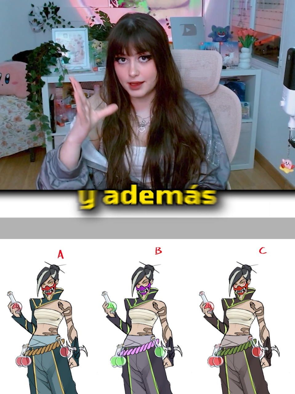 Te cuento lo que estoy haciendo últimamente como concept artist de skins para nuestro videojuego Raiders Rise!! Y las problemáticas que nos surgen, como es natural, durante el desarrollo :)  Este diseño es el de Vode, y la temática era Yakuza. Al final descubrimos que no funcionaba ni esta temática, ni otras que ya habíamos hecho! el motivo es simple: nos gustaría crear temáticas propias, con lore adaptado a nuestro universo. De esta manera la mafia no sería Yakuza, puesto que ya existe en el mundo real y tiene sus propias características, de las cuales no nos queremos apropiar.  Se me ocurrió la mafia Hebi, dentro del mundo de Raiders Rise. Así podemos darle el toque que queramos, si total, es nuestra! #gamedev #conceptart 