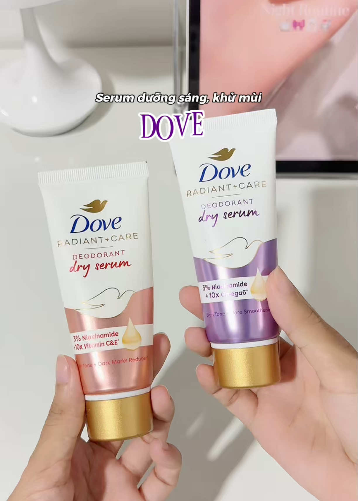 Bà nào thâm néc tự ti có thể thử serum này của Dove nè #dove #serumkhumui #lankhumui #hoinach 