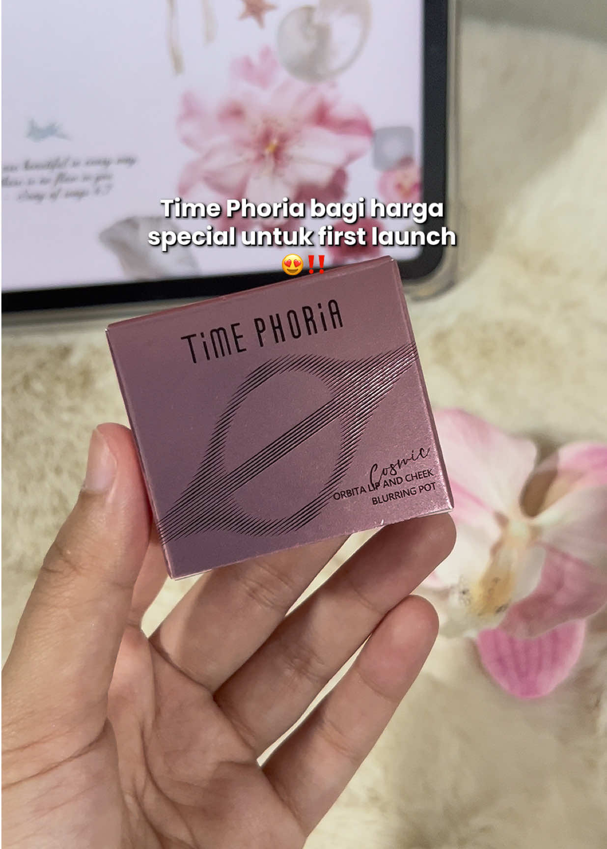 2in1 ye lips boleh blusher bowlehhhh @TIME PHORIA Malaysia #timephoria #lipmud 