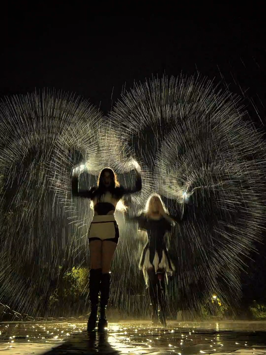 @KATSEYE  (캣츠아이) 'GNARLY' water dance challenge by @Ani Tian x @Anko  #katseye_gnarly #katseye #gnarly #gnarlykatseye #캣츠아이 