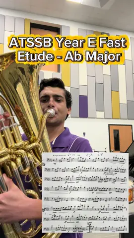 I’ve kinda been on a short hiatus recently, so here’s my playing my All-State Fast Etude, Now on the Euphonium! Enjoy! #band #tuba #All-State #music #euphonium      