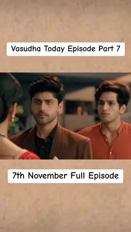 Vasudha Today Episode 7th November 2025 | Vasudha Today Episode Live  Vasudha - 7th November 2025 Full Episode | Vasudha Today Full Episode #Vasudha #promo #vasudhaepisode   #unfreezemyacount #creatorsearchinsights 