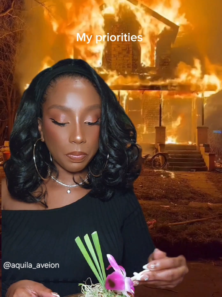 once im fed all is well 😂 #fy #blackgirl #food #dinner #life 